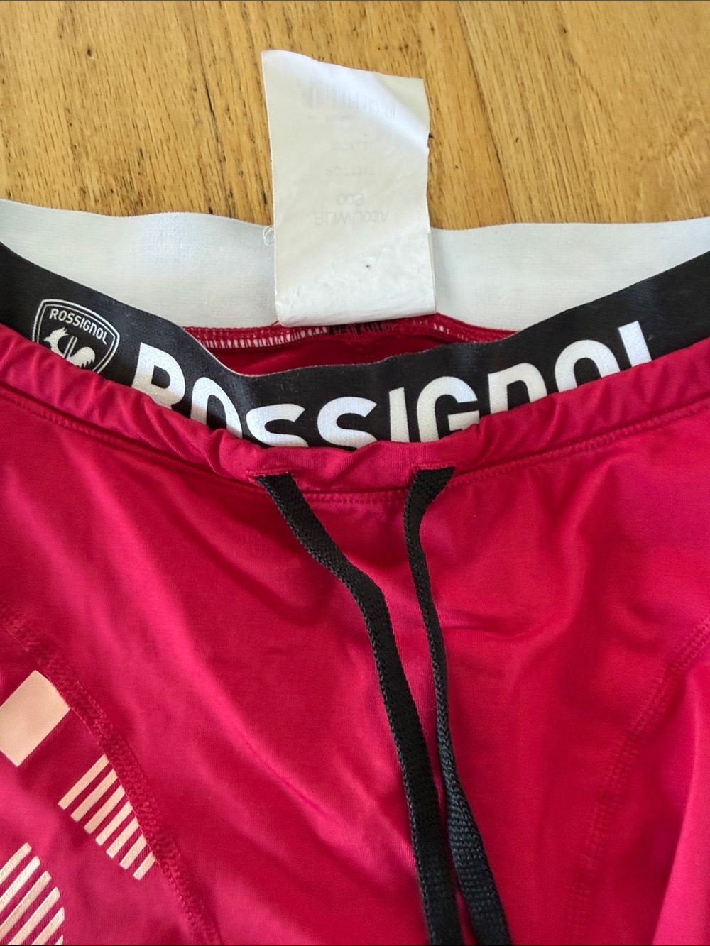 Rossignol magenta racing Athletic Leggings - Picture 3 of 4